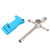 Cross Wrenches Maintenance Big Sleeve Hex Tools Multifunction RC Car 4WD Positioning Ruler KitBlue