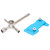 Cross Wrenches Maintenance Big Sleeve Hex Tools Multifunction RC Car 4WD Positioning Ruler KitBlue