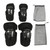 Knee Pads Lightweight Shockproof Comfortable Sweat Absorbing Adjustable Elbow Pads for Motorcycle Racing Riding