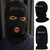 3 Holes Balaclava Knitted Face Cover Winter Windproof Breathable Ski Face Cover for Men Women Outdoor Cycling Skiing Running