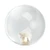 35mm Crystal Round Transparent Rocker Ball Head Arcade Game Machine Joystick Handle Top Ball