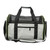 Pet Travel Bag 600D Nylon Cat Dog Carrier Foldable Carrying Bag Adjustable Shoulder Strap Light Gray