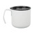 12oz 350ml Stainless Steel Vacuum Insulation Mug Double Layer Coffee Cup Camping Milk Mug with Handle White
