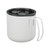 12oz 350ml Stainless Steel Vacuum Insulation Mug Double Layer Coffee Cup Camping Milk Mug with Handle White