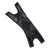 Knee Sleeve One Piece Breathable Lightweight Black Stick Firmly Knee Support Brace for Outdoor Sports ProtectionLeft