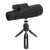 16X HD Single Tube Telescope with Mobile Phone Clip Tripod Phone Telescope for Adults Kids Astronomy Beginners