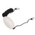 Marine Rope Tow Line Nylon EVA Boat Float Ball Leash with Stainless Steel Hook for Fishing Drift Anchors System White