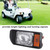 Cart Car LED Super Bright Headlight Tail Light Kit for Golf Club DS