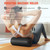 4 Speed Foam Roller Rechargeable Vibration Gym Fitness Massage Roller Pilates Yoga Back Muscle Recovery Massage Roller for Spine Neck Back Pain Relief Muscle Trigger Point