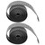 Road Bike Handlebar Tapes Bicycle AntiSlip Handle Grip Wraps Belt with Bar Plugs(Black White )