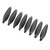 8Pcs Drone Propellers LowNoise Props Blades Replacement Accessories for FIMI X8 MINI(White Edge )