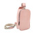 PU Leather Sling Bag Single Strap Shoulder Bag for Outdoor Hiking Shopping Sports Pink