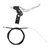 Bike Front Brake Handle Sensitive Lightweight Mountain Bicycle Brake Lever with 1.5m Cable for Modification