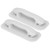 2Pcs Inflatable Dinghy Handrail with Hole Handle for Drifting Boat Fishing Boat Canoeing