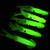 5pcs Glow in Dark Fishing Tackle Luminous Soft Squid Octopus Fishing Lures Bait (#1)
