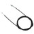 Drum Brake Cable 1.8m Steel Plastic Rear Drum Brake Line for All Kinds of Drum Brake Brushless Wheel Motor Brakes