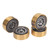 4pcs RC Beadlock Wheel Professional Aluminum Alloy Brass RC Wheel Weight Block for Watchman FMS FCX24 1/18 1/24 RC Car Titanium