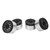 4pcs RC Car Wheel Professional Aluminium Alloy Replacement RC Wheel Rims for SCX6 1/6 RC Cars 2.9inch Titanium