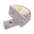 USB Electric Heating Scarf 3 Gears Temperature Adjustment Smart Thermal Heated Scarf Grey