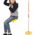 Climbing Rope Tree Swing Indoor Outdoor Disc Hanging Seat Playing Equipment Children ToysYellow