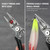 Aluminum Fishing Pliers Split Ring Pliers for Fishing Hook Remover Professional Saltwater