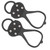 1Pair 5 Teeth Outdoor Snow Climbing Crampons Mountaineering AntiSlips Shoes Spikes