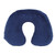 U Shape Neck Pillow Inflatable Soft Comfortable Ergonomic Design Neck Pillow for Travel Napping Car Long Distance Airplane Navy Blue