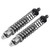 2pcs/set RC Aluminium Alloy Shock Absorber Damper for TRAXXAS XMAXX 1/5 Car (Titanium Gray)