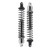 2pcs/set RC Aluminium Alloy Shock Absorber Damper for TRAXXAS XMAXX 1/5 Car (Titanium Gray)