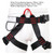 Half Body Climbing Harness Strong Bearing Capacity High Safety Free Adjustment Climbing Belts for Downhill Rescuing
