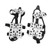 1 Pair 24 Teeth Climbing Crampons Stainless Steel Antiskid Outdoor Snow Ice Shoe CoversSilver M