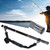 Retractable Lightweight Fishing Landing Net Rod Round Stretch Brail Pole Tools Accessories4.5m/14.8ft