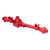 Metal Aluminum Alloy Rear Axle Housing Bridge Shell for Axial RBX10 Ryft 1/10 RC Cralwer CarRed