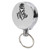 Stainless Steel Pull Ring Retractable Key Chain Steel Wire Recoil Key Holder for OutdoorsType 2