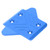 Aluminum Alloy Rear Plate Protective Cover for ARRMA KRATON 6S 1/8 Remote Control Car Bleu