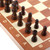 Portable Wooden Chessboard Chess Set Folding Board Chess Game For Party Family Activities