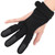 Outdoor Sport Archery Finger Guard Antiskid Breathable Three Fingers Shooting Protectorblack S/M