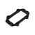 Steering Servo Mount Set Aluminum Alloy Steering Servo Mount Bracket for Arrma Kraton 1/8 RC CarsBlack