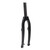 Carbon Fiber Front Fork Replacement Folding Bike Fork with Screws for 20in V Brake C Brake Matte