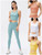 Women Yoga Tank Tops with Built in Bra Crop Sports Vests for Workout Running Gym Home