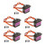 5pcs 9g Micro Servo Metal Gear Upgrade Parts Mini Servo Motor for RC Helicopter Small Robot Boat