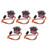 5pcs 9g Micro Servo Metal Gear Upgrade Parts Mini Servo Motor for RC Helicopter Small Robot Boat