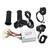 Electric Bike Controller Handlebar Kit Sensitive Control Scooter Brushed Controller Kit with Headlight 24V 350W