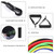 11pcs Resistance Bands Set Workout Fitness Exercise Tube Bands Door Anchor Ankle Straps Cushioned Handles with Carry Bags for Home Gym Travel