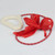 Outdoor Silica Gel Massage Tai Chi Fitness Ball for the Elderly Massage Gym Exercise (Red)