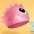 Children Silicone Swimming Cartoon Pattern Little Fish Swimming for 3 to 12 Year Old Blue