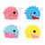 Children Silicone Swimming Cartoon Pattern Little Fish Swimming for 3 to 12 Year Old Blue