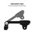 Bike Computer Mount Extend  Aluminum Alloy Lightweight Adjustable For Garmin Bryton Cateye Wahoo Bike Computer Bracket