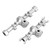 CNC Aluminum Alloy Front Rear Axle Housing for Axial SCX24 1/24 RC Simulation Model CarSilver