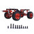 Metal Remote Control Car Frame Upgrade Accessory for 1/12 MN D90 RC Car(Red MN-90R )